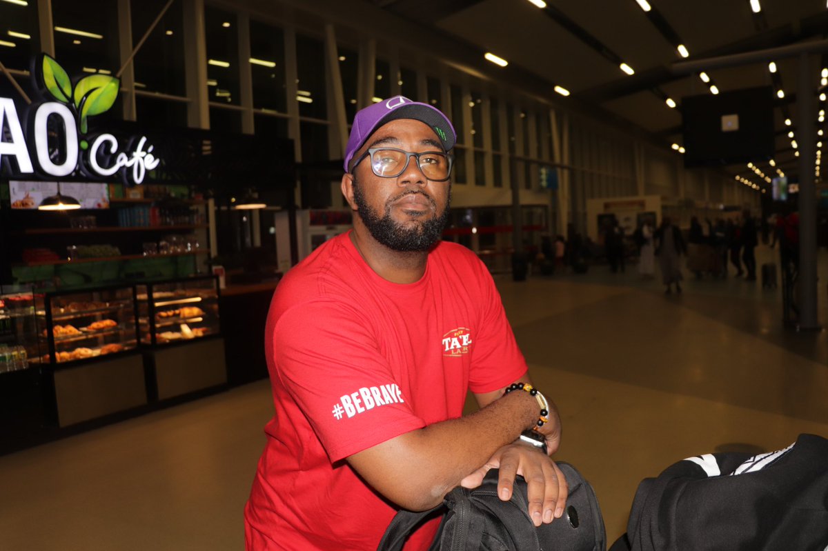 📍📍Update || ARRIVAL

The Tafel Lager Brave Warriors arrived safely in Tanzania for their second leg AFCON encounter against Burundi.Peter Van Rooi and Maria Ochs from the High Commission of Namibia to Tanzania welcomed the team at the Julius Nyerere International Airport.