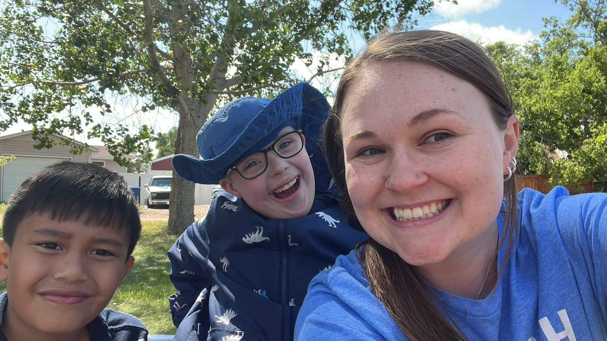 So much love for my kiddos. ❤️ We had such a fun afternoon exploring and enjoying the outdoors! 🌲☀️#connection #edutwitter <a href="/StMarySchool2/">St Mary School</a>