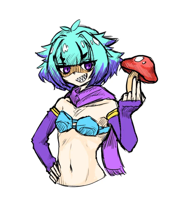 人生初の液タブで描いたロクスタ