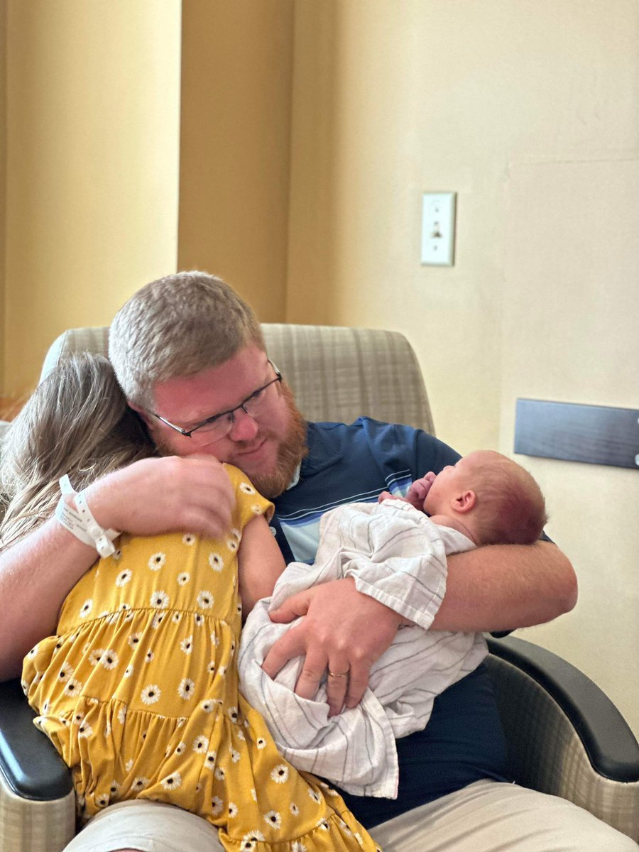 chrisspangle's tweet photo. Meet Matthew Christopher Spangle. He was born early this morning, and @ReaganSpangle and our son are perfectly healthy. The name means "Gift of God to Bear Christ." We chose it because our previous losses and this rainbow baby taught us total dependency on Jesus, and we are grateful for His goodness. He took two broken lives, and in His goodness and timing, made something beautiful. Matthew got to meet most of his loving family today, with so many more to come. 

We also wanted to honor the many, many people that prayed for him, because we know that God won't take that for granted and Matthew will do great things for His Kingdom. Thank you to everyone for their well wishes and support in this time of unbelievable joy. 

"I prayed for this child, and the LORD has granted me what I asked of him." - 1 Samuel 1:27