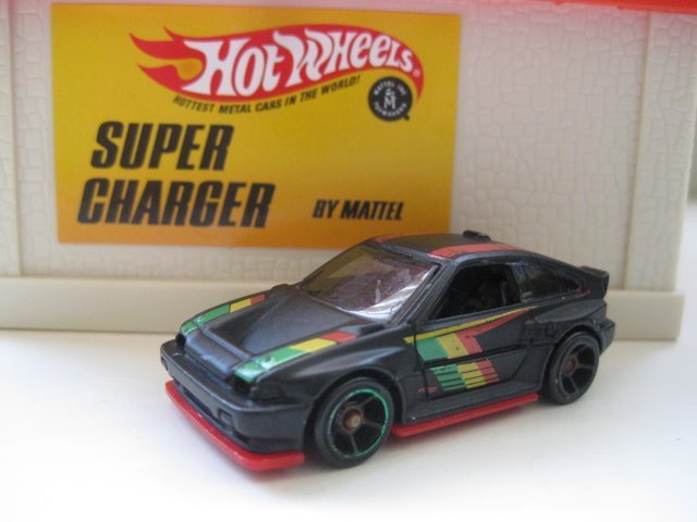 2018 Hotwheels 1985 Honda CRX Black Red GreenEdition
 #HONDA祭り