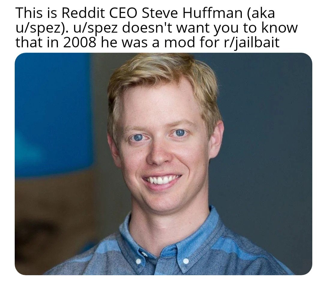 @Reddit CEO #SteveHuffman everyone