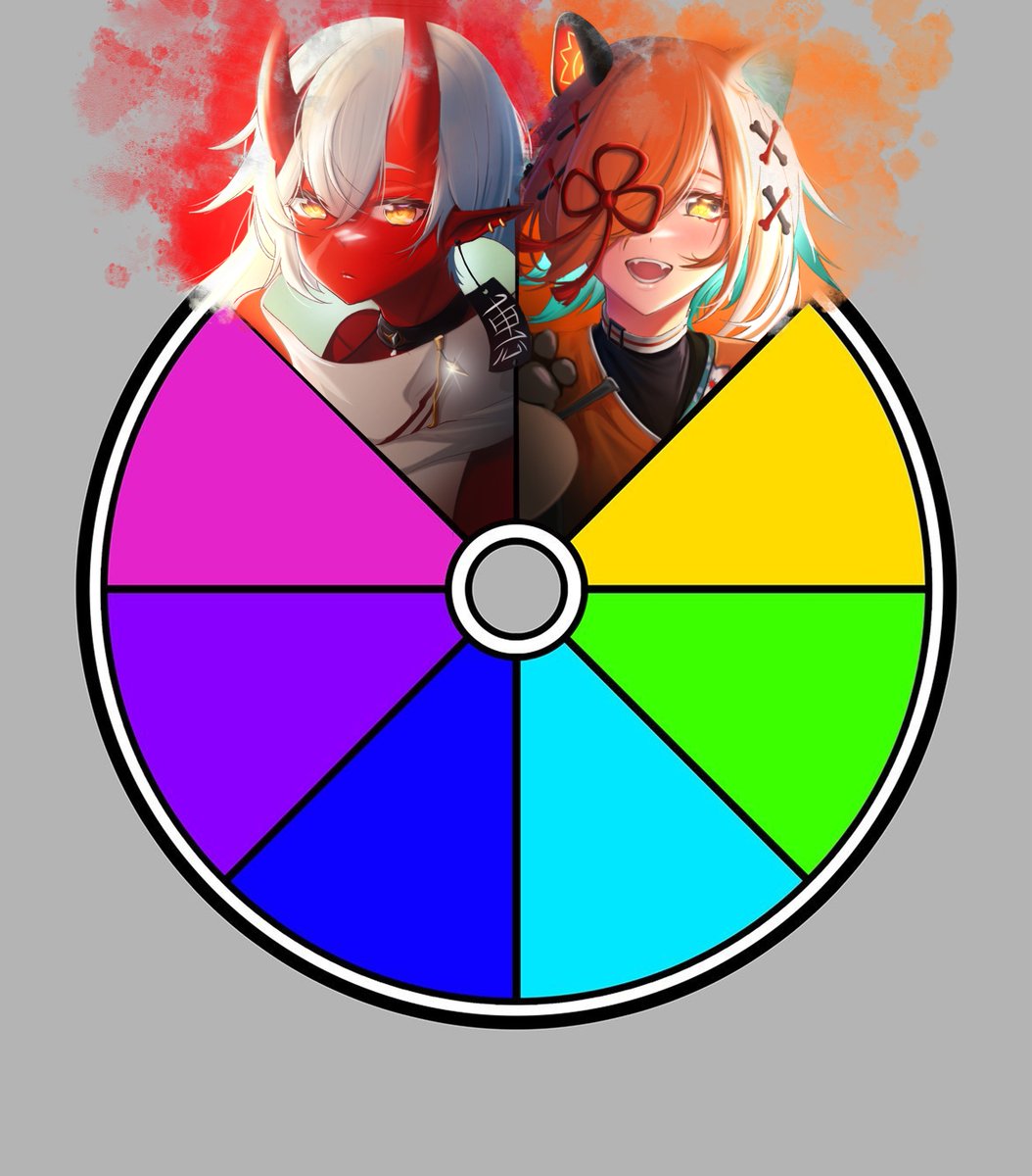 「Orange goes to our lil pupper Shiki!!! #」|CLERO《7MC》WEEBCON2023のイラスト