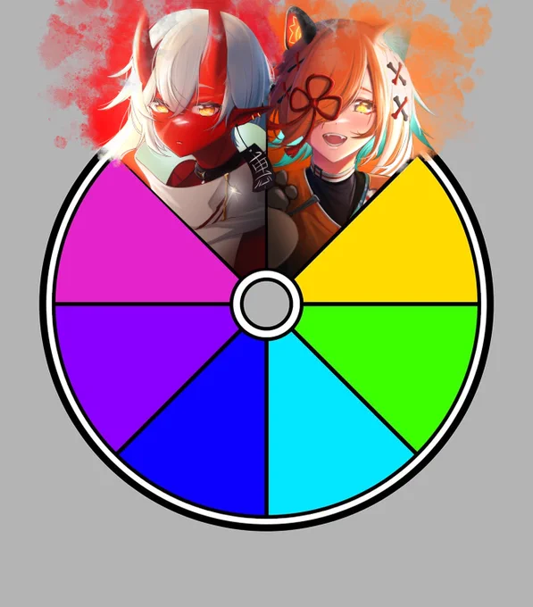 Orange goes to our lil pupper Shiki!!! #Shikillust  Alright let's mix it up and go show some love to our darker blue vtubers!  (only picking ones I have never drawn before!)