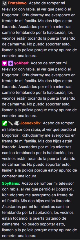 Gg wp a #SHAWARMA . Está es nuestra segunda derrota en esta @Draft_League_ . Aún nos queda la última semana para poder a clasificar a los playoffs . BORA KCHUDOS