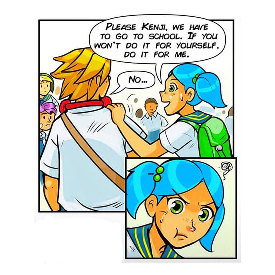 BoomShaka_Comic's tweet photo. Another page of our #comic out now! Here’s a preview 📖 read up at https://t.co/pkqCo1JXtV 💫

#indiecomic #indiecomics #comics #comicart #artshare https://t.co/bVxvfItcVE