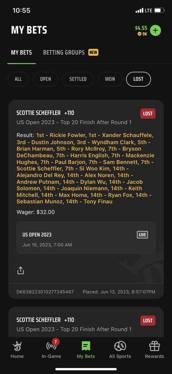 hansen_robbie's tweet photo. Make it make sense @DKSportsbook https://t.co/wLkNiAXxhv