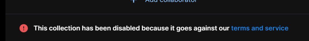 Hey <a href="/opensea/">OpenSea</a> <a href="/opensea_support/">OpenSea Support</a> <a href="/openseapro/">OpenSea Pro</a> 

We are Azuki Apes! This is a mistake! 
Please restore our collection &amp; remove the DISABLED flag on opensea.io/collection/azu…

(it is the migrated contract for opensea.io/collection/azu…)!

Azuki Apes, show some support. We need your help!