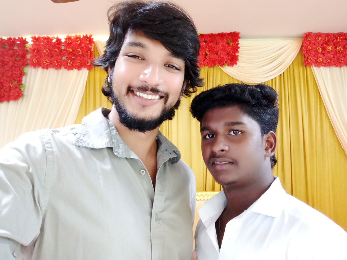 Happy 🎂Birthday @RajS72324186 Brother ♥️💐

#Gauthamkarthik @Gautham_Karthik