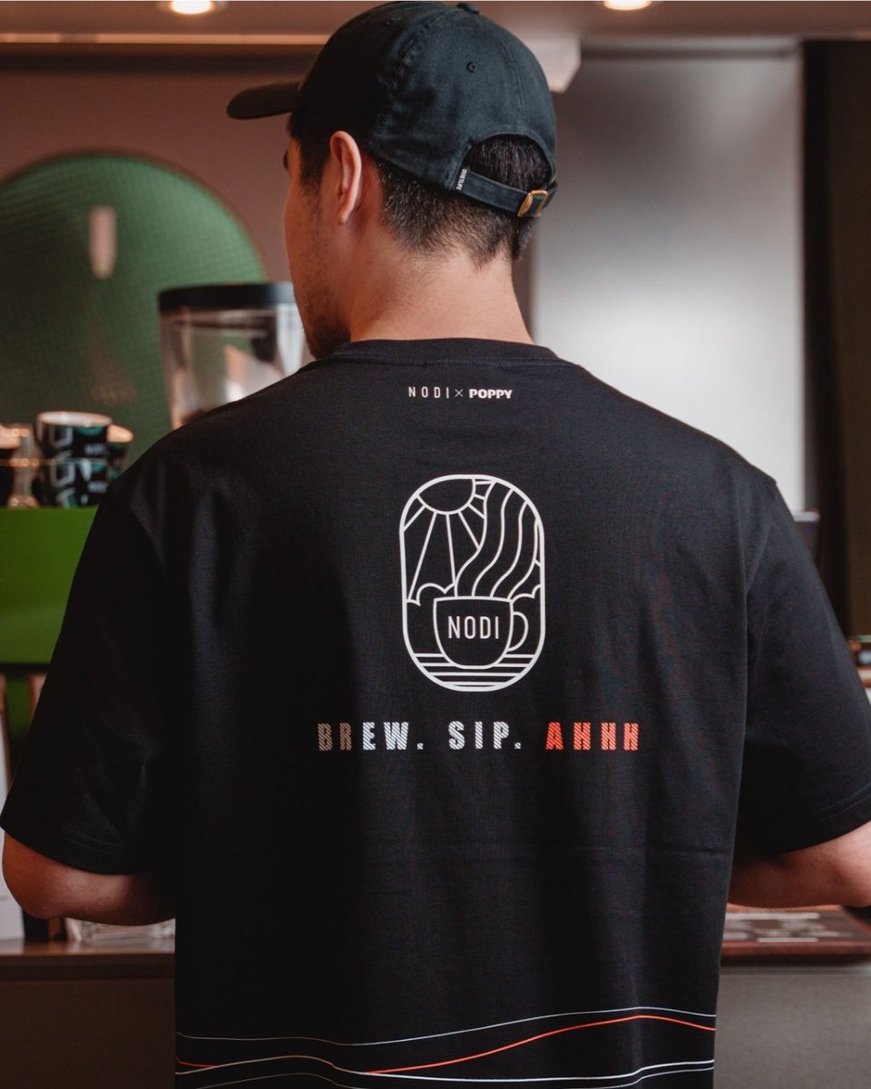 | Poppy x NODI |

Get a taste of innovation with the Poppy x Nodi Coffee collaboration! We've designed a limited edition T-shirt featuring a wearable #NFC tag.

Experience the perfect blend of fashion and technology, exclusively available at Nodi Coffee ☕️.