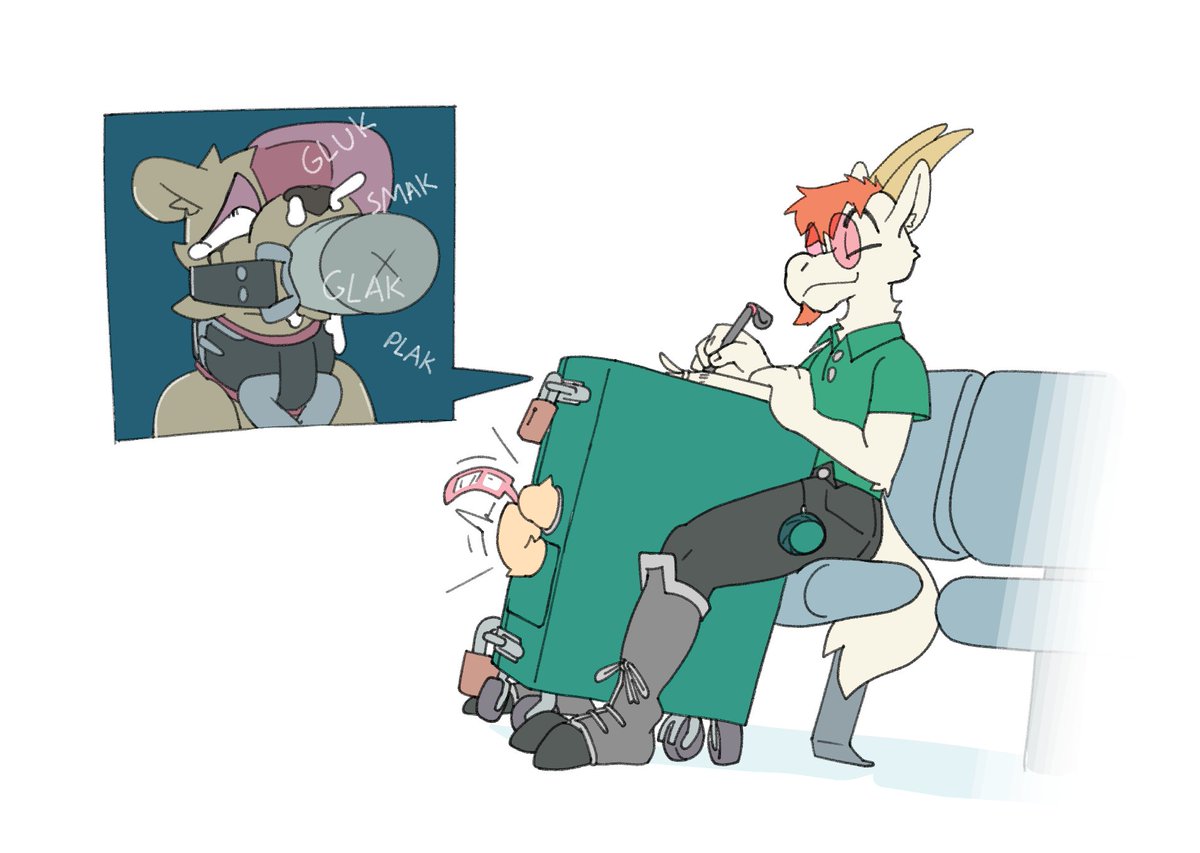 PastryGlaze's tweet photo. aaaaah it's out! Here are my contributions toward the kidnapping-heavy collab between @EloAfterDark , Summerlong and I! Go read the accompanying story over on Summer's FA, it's really hot!!
https://t.co/Qo06qvEB5g https://t.co/yrEcOZyPaz
