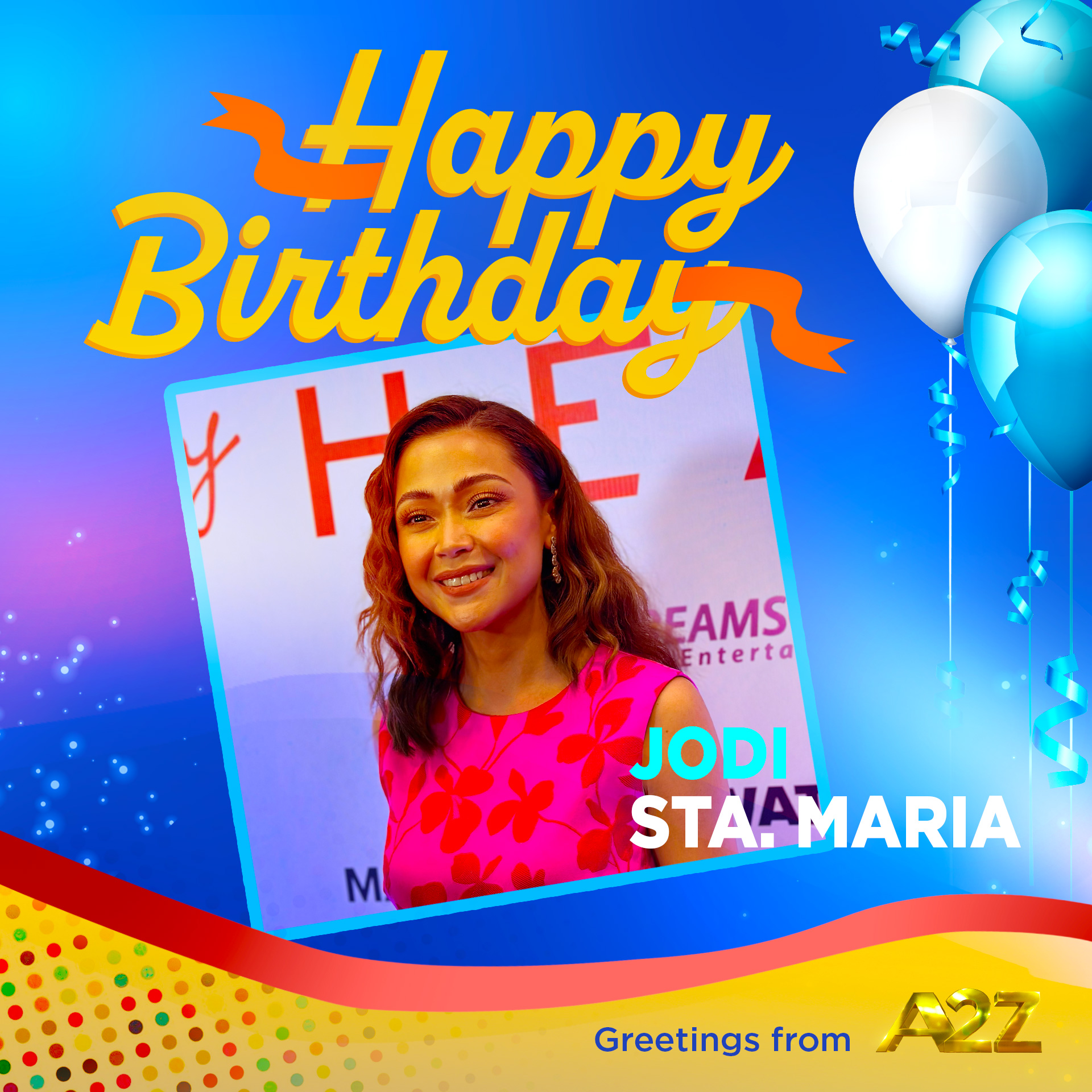 Happy birthday, Jodi Sta. Maria!   