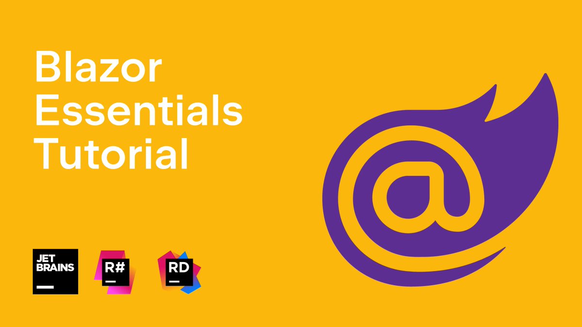 Blazor Essentials – New Guide Tutorial by @rachelappel blog.jetbrains.com/dotnet/2023/06… #aspnetcore #blazor