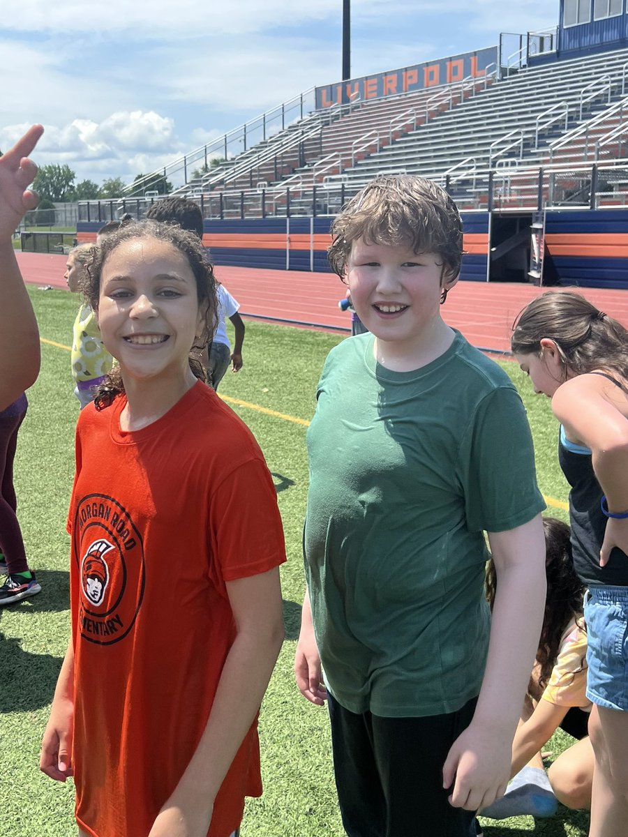 AmyGodkin's tweet photo. MRE field days were a blast. Thank you @CoachFelice for coordinating and running our events. Thank you to our parents and staff for all of your support today. The smiles say it all #mrerocks https://t.co/V08CbNpTVq