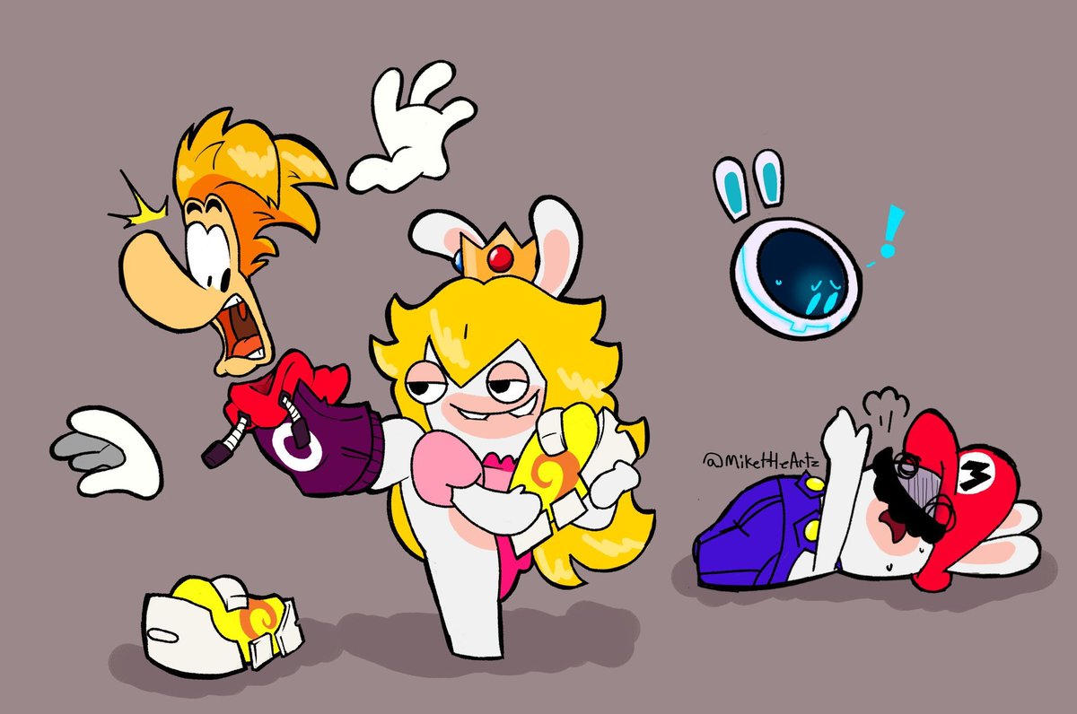 This... was a bad idea
#Rayman #MarioRabbidsSparksofHope 
#doodle