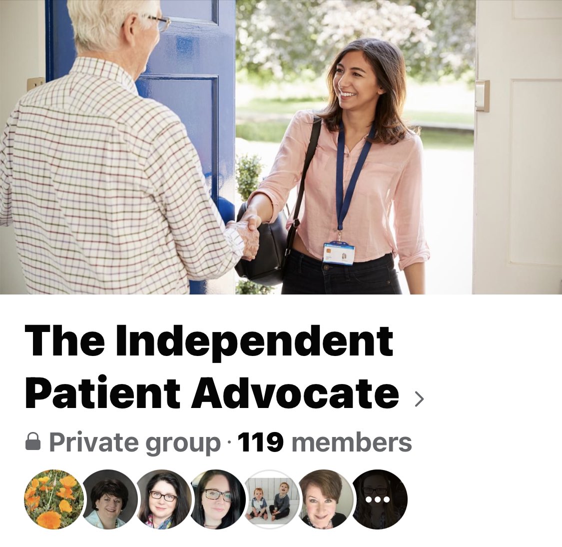 Join the new Facebook group for the Independent Patient Advocacy community. m.facebook.com/groups/6169592…