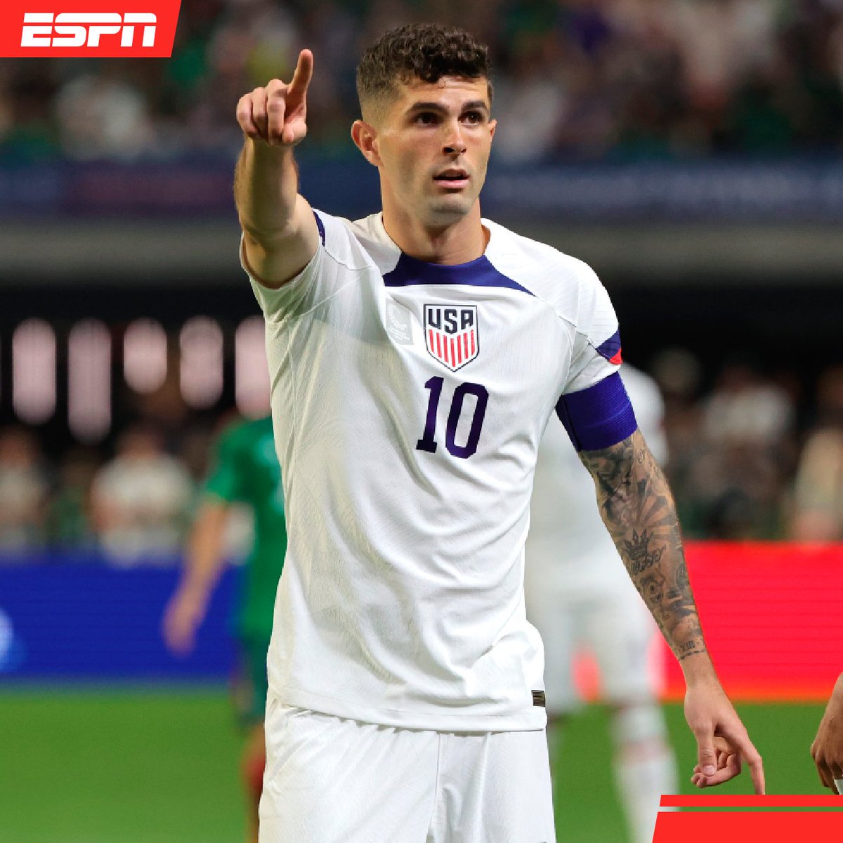 ESPNmx's tweet photo. DOS A CEROOO... 

El Tri no levanta, Pulisic con doblete y ya es el máximo anotador en juegos oficiales ante México 💥

#NationsLeague 🔥

https://t.co/pJzyRlnM0z https://t.co/HWsUMDQE4U
