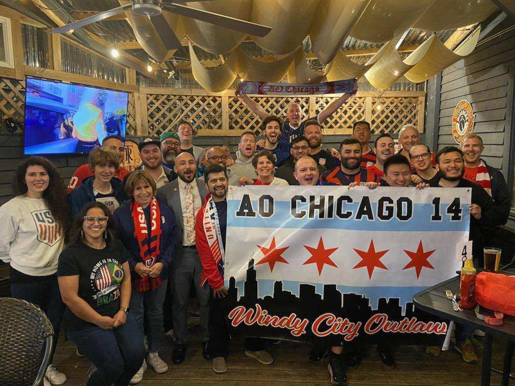 AO_Chicago's tweet image. We’re here at @theramblerchi! The @USMNT is giving us a lot to be excited about!!