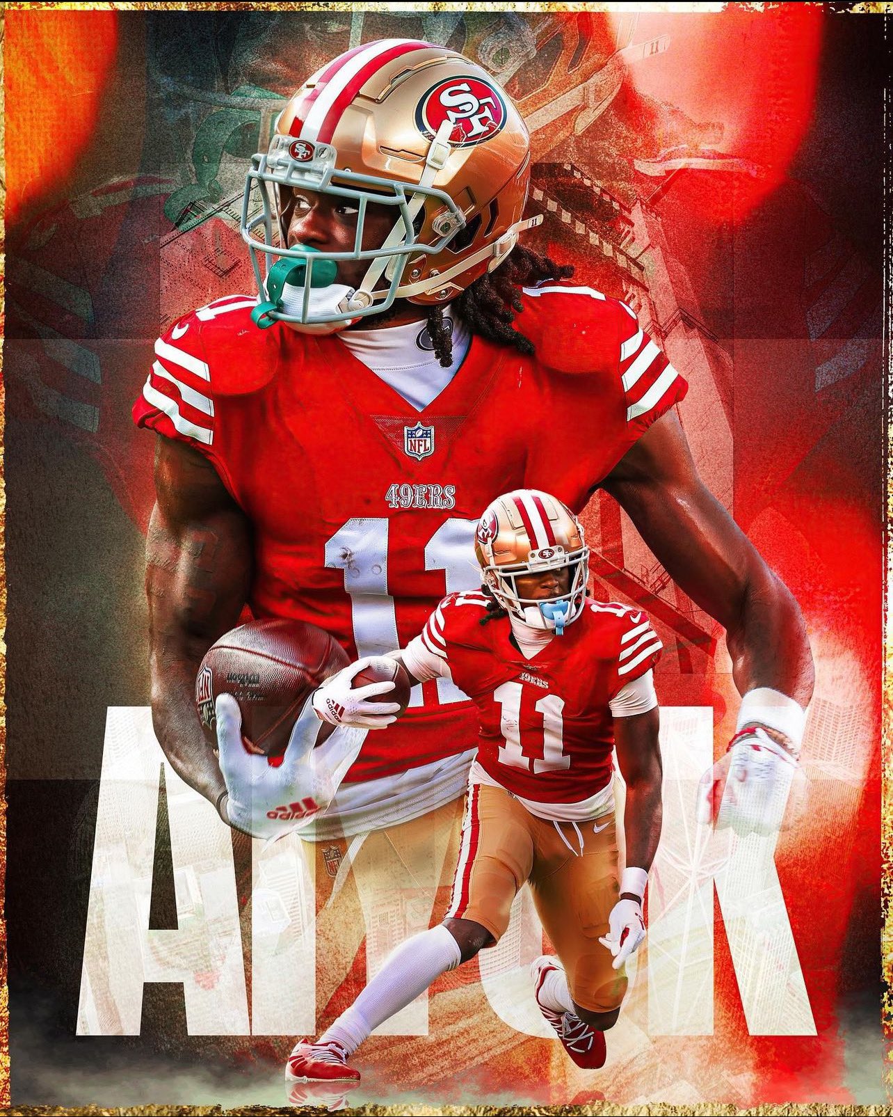 OurSF49ers on X: Brandon Aiyuk to the moon 🚀 #49ers