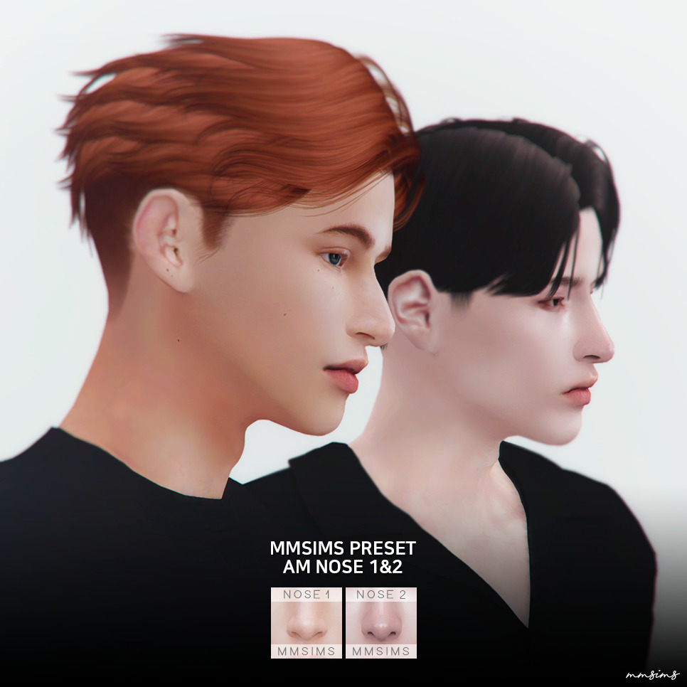 — AM Nose 1&2 👃🏻 by mmsims4

Featured here! ⬇️
🔗snootysims.com/wiki/sims-4/th…

#snootysims #thesims4 #sims4 #ts4 #sims4cc #ts4cc #sims4ccfinds #ts4ccfinds #sims4downloads #ts4downloads