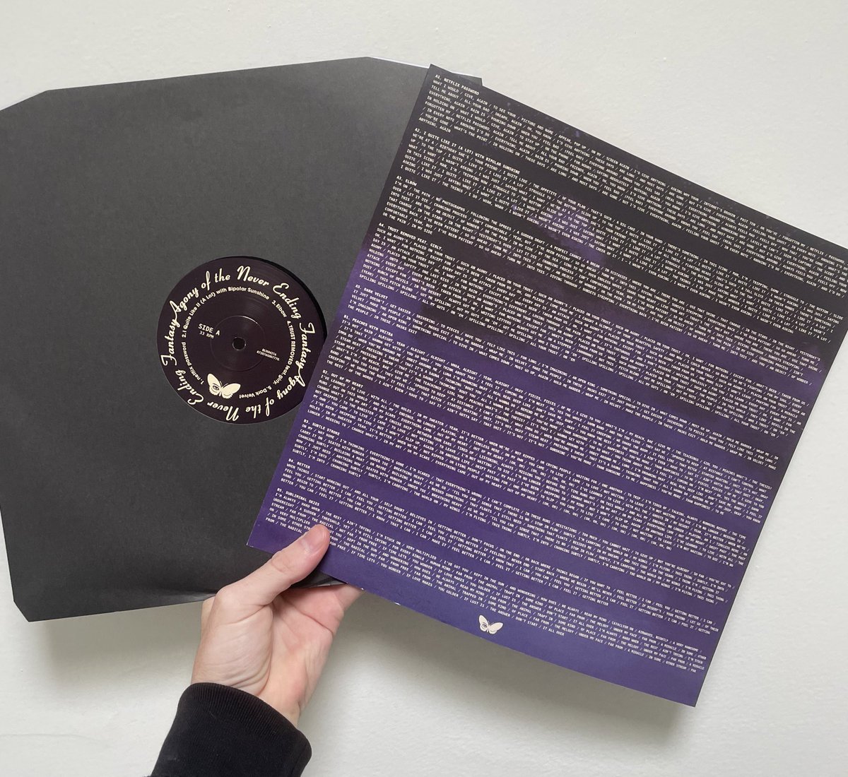 'Agony of the Never Ending' special edition vinyl order now arrives on release day 6.30.23 BlossomRecords.com 💽