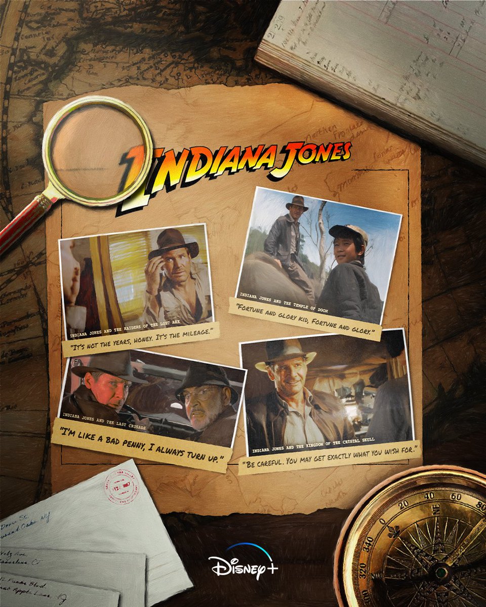 Adventures of a lifetime 📸

Catch the first four #IndianaJones movies now on #DisneyPlusPH.