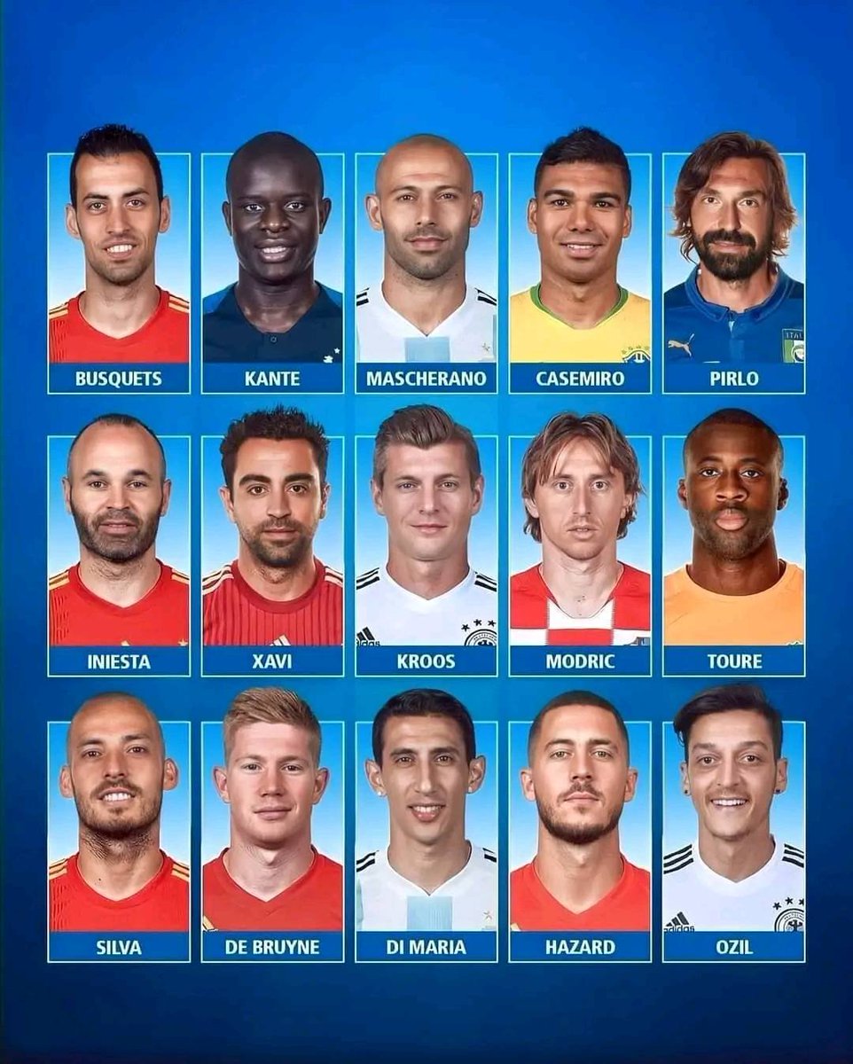 Choose the perfect midfield three. 👇