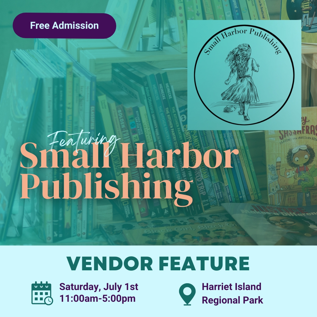 Come visit Small Harbor Publshing at our FREE Book Fair on Saturday, July 1st! They will have a booth for you to visit any time between 11:00am-5:00pm. We look forward to seeing you there!

#publisher #bookseller #bookfair #Minnesota #TwinCities #reading #bookish