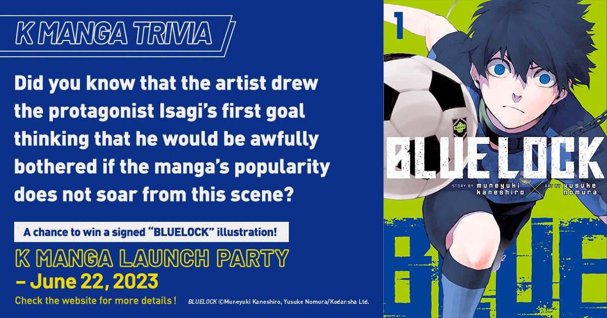 K MANGA on X: ⚽️K MANGA Trivia about BLUE LOCK! 🤔Do you still