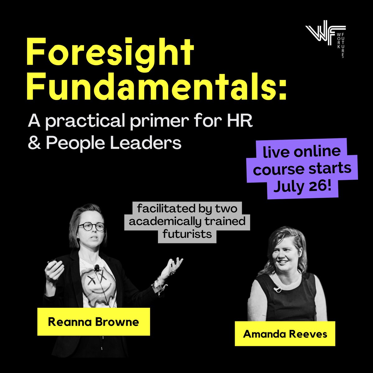 If you’re interested in the futures of work and are keen to build your foresight capability I’m running a live-online program with my brilliant friend and colleague @WabiSabiFutures

Rego below!
#FuturesOfWork 

  eventcreate.com/e/foresightfun…