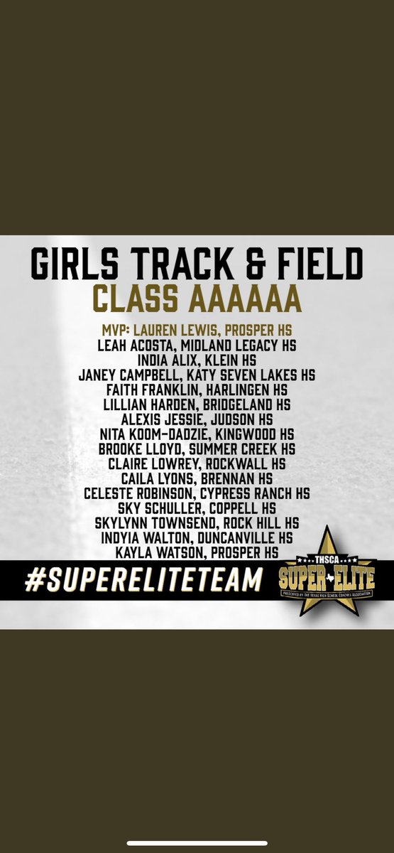 Prosper XC & Track tweet media