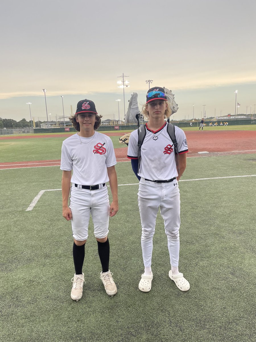 STIX WEST (@stixwestbsbl) on Twitter photo Stix West Prospects 2026- 6
USG Arsenal- 0
POGs- <a href="/CooperHull5/">Cooper Hull</a> 1-3 2B 2RBI
<a href="/BradenMcGee6/">Braden McGee</a> 1.2 IP 0ER
Braden came in a big spot in the 6th with runners on and 1 out, and got out of it with no runners scoring
Honorable Mention- <a href="/colton_quesada/">Colton Quesada</a> 2-3 and 3IP 0ER Stix West Prospects 2026- 6
USG Arsenal- 0
POGs- <a href="/CooperHull5/">Cooper Hull</a> 1-3 2B 2RBI
<a href="/BradenMcGee6/">Braden McGee</a> 1.2 IP 0ER
Braden came in a big spot in the 6th with runners on and 1 out, and got out of it with no runners scoring
Honorable Mention- <a href="/colton_quesada/">Colton Quesada</a> 2-3 and 3IP 0ER