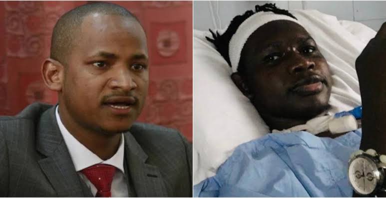 Embakasi East Member of Parliament Babu Owino has successfully purchased justice for his attempted murder case.
Yesterday he told court that he has so far spent Kshs 58.6 million from the constituency kitty (CDF) in treating and taking care of Felix Orinda alias Dj Evolve bills!