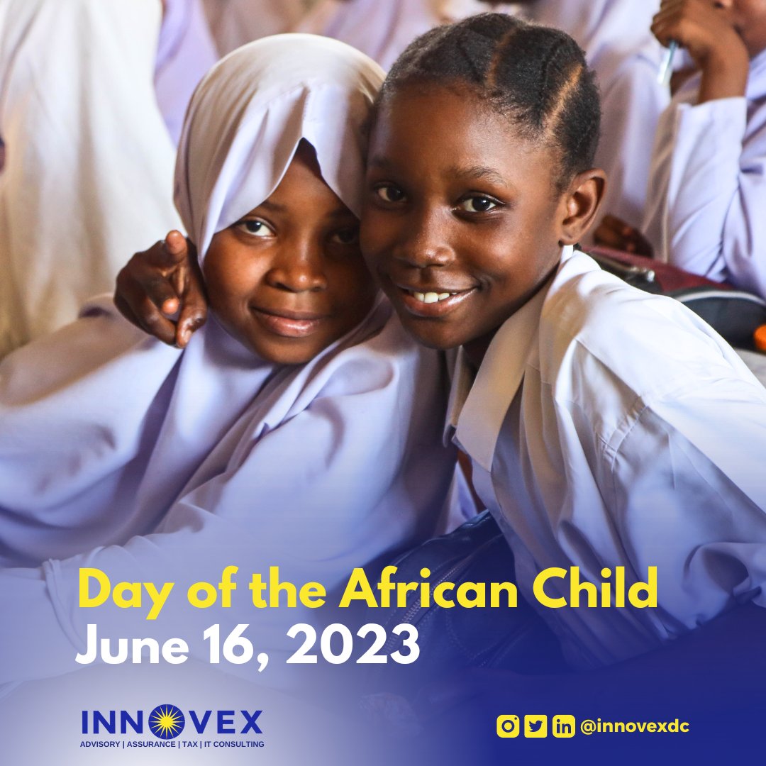 On the International Day of the African Child, we honor the current and future generations of African leaders and entrepreneurs who are eager to make their continent proud.

#africanchild #africanchildday