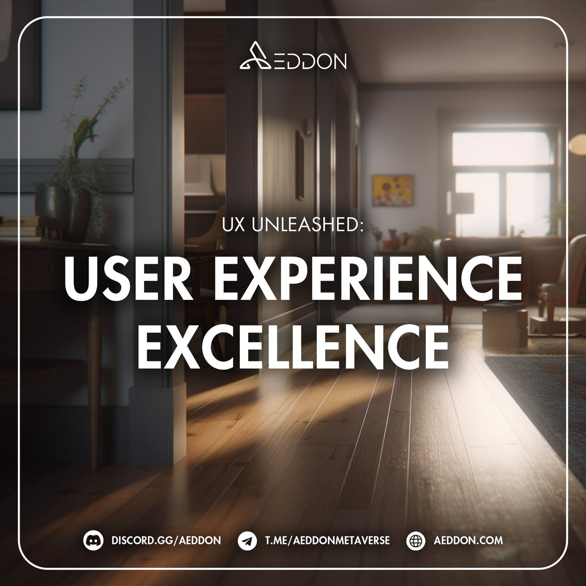 🔥 Elevate your User Experience with Aeddon's high-level use cases. 
Captivate and delight users with interactive and personalized interfaces. 
Ignite the UX revolution with us! 

t.me/AeddonMetaverse

🎉 #UXExcellence #UserExperience