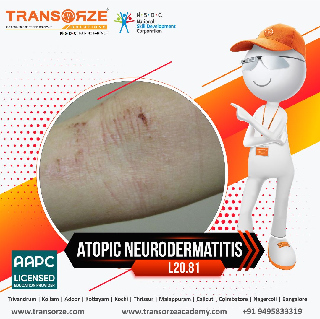 Medical Scribing Academy Kochi on Twitter "ICD10 code L20. 81 for