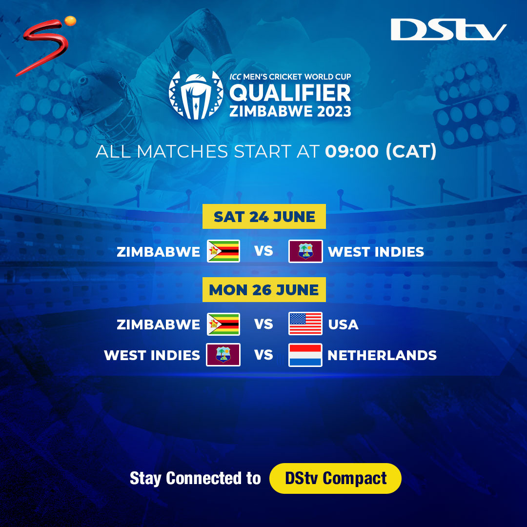 We've got the ICC World Cup Qualifiers! Stay connected to DStv Compact for all the action on #SSCricket!
#DStvEswatini