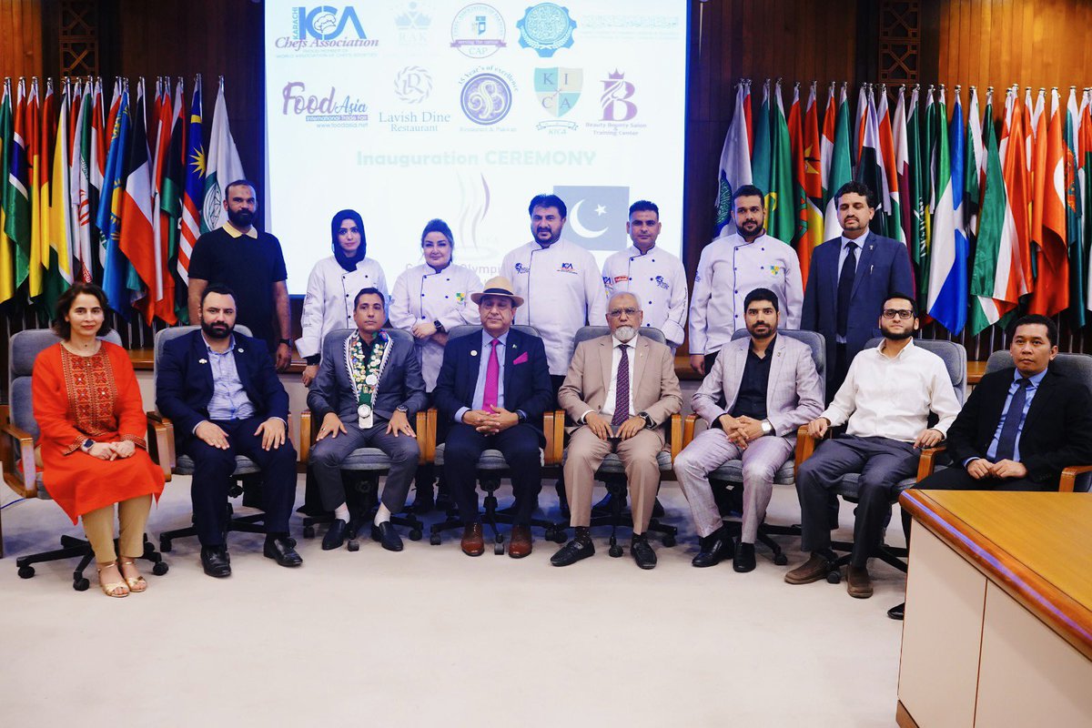 Inauguration ceremony of culinary olympics 2024 for team Pakistan held at Islamic chamber of Commerce, Industry & Agriculture in association of Karachi Chef Association, World Chef Association and other stakeholders. 
#culinaryart #youth #szabistzabtechitve #zabtech #zabtech_itve