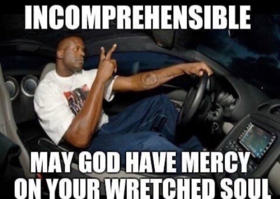 Mijn brein op de 7de dag van 12dagen straight wiskunde waneer hij een simpel bewijs leest: