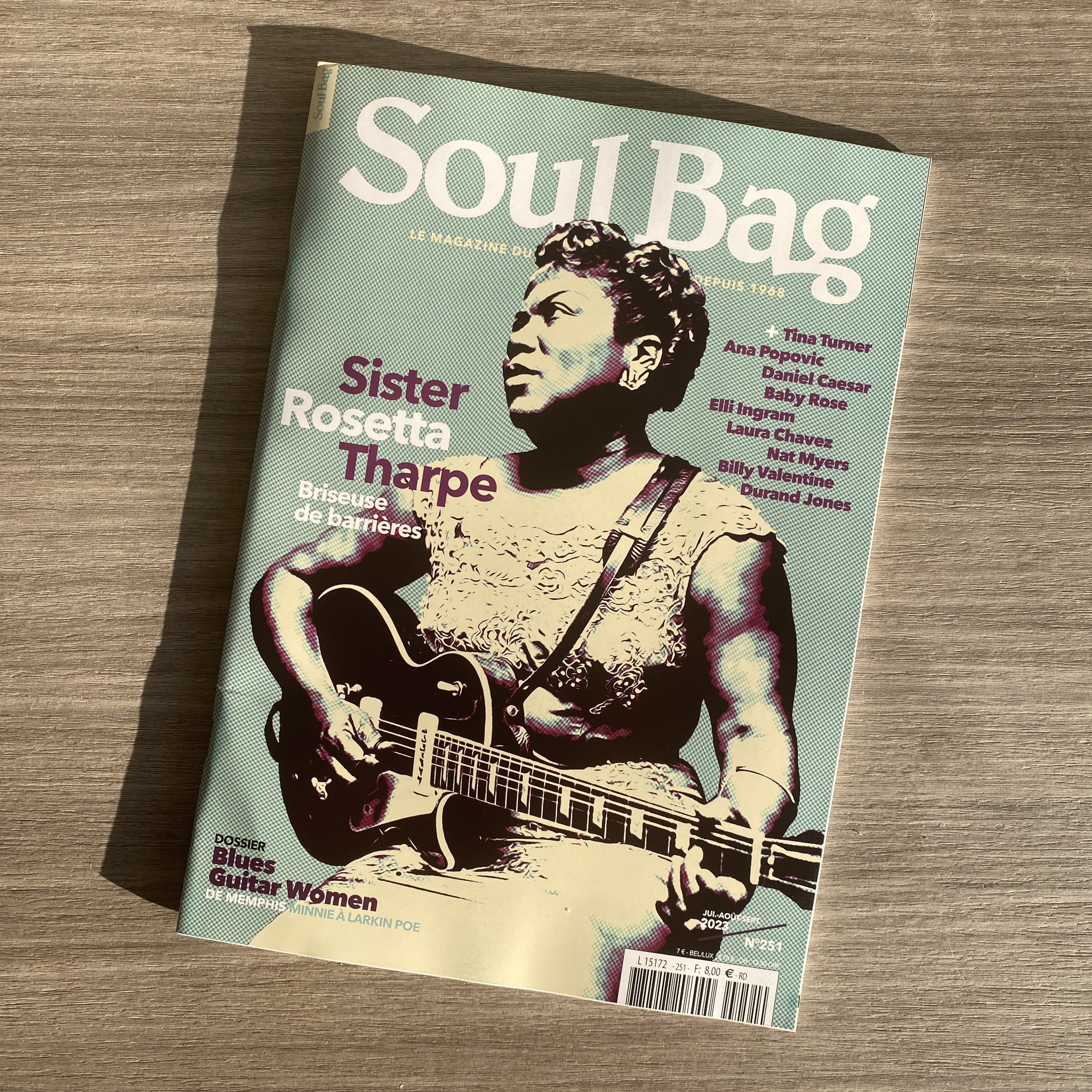 Soul Bag on Twitter "Soul Bag 251. 100 pages. En kiosque aujourd’hui