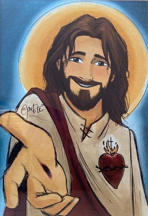 Hoy Fiesta del Sagrado Corazón de Jesús.

"Venid a mí todos los que estáis cansados y agobiados, y yo os aliviaré"
 (Mt 11,25-30)