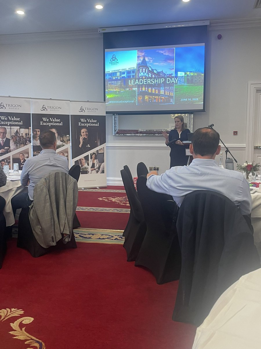 rachelmurphy19's tweet photo. Looking forward to a great day ahead for  @TrigonHotels #leadershipday with @No1CorkHotel at the @MetropoleCork #HospitalityIreland https://t.co/HXrRcWO3UL