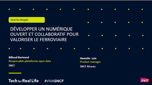 bbilloud's tweet photo. #VivaTech #VivaSNCF on n’a pas trop l’habitude d’entendre ces mots #opensource #FOSS #commun @VivaTech ;-)👍 C’est pourtant LA stratégie la + visionnaire pour développer le numérique ouvert/collaboratif/responsable et accélérer la transition écolo🚄 #x2 #Mobilité 👇👇👇#MerciManu https://t.co/iItHPGcxjG