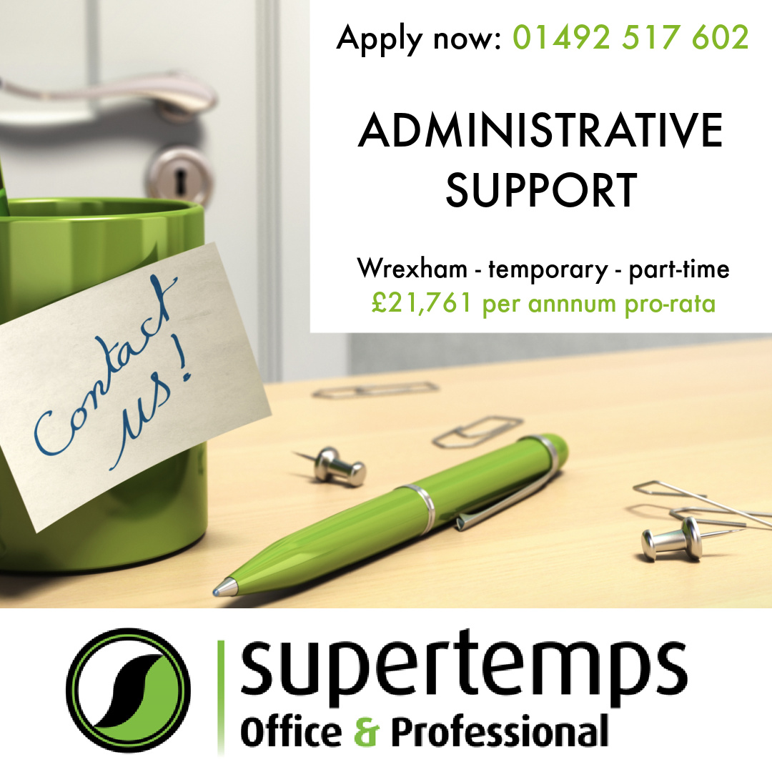 Provide admin support in an educational setting whilst gaining industry experience! 

▶️ bit.ly/3CpbFkD
📞 01492 517 602
📧 colwynbay@supertemps.co.uk

#NorthWalesJobs #Hiring #ApplyNow #OfficeJobs #ProfessionalJobs