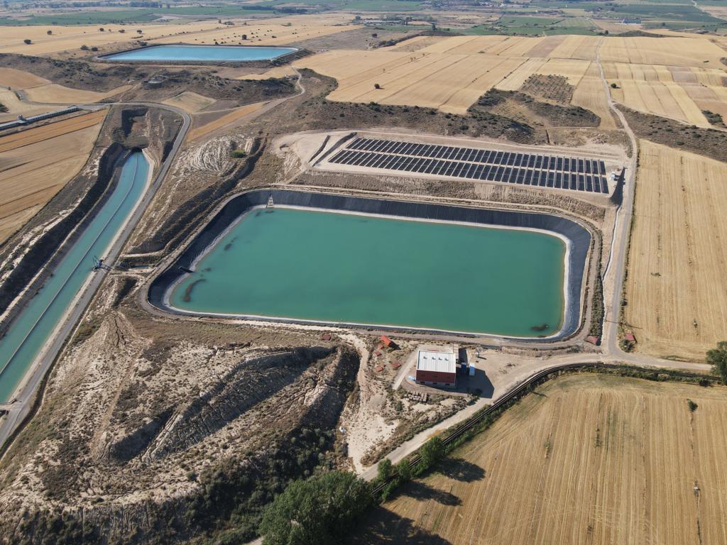 Thanks to the #H2020 #SolaQua  project, we have launched the largest PV irrigation system in the world. It is in Montesusín (Huesca, Spain), has 1.5 MWp and irrigates 3000 Has with renewable energy. It has been done under PPA financing . #CPMR.