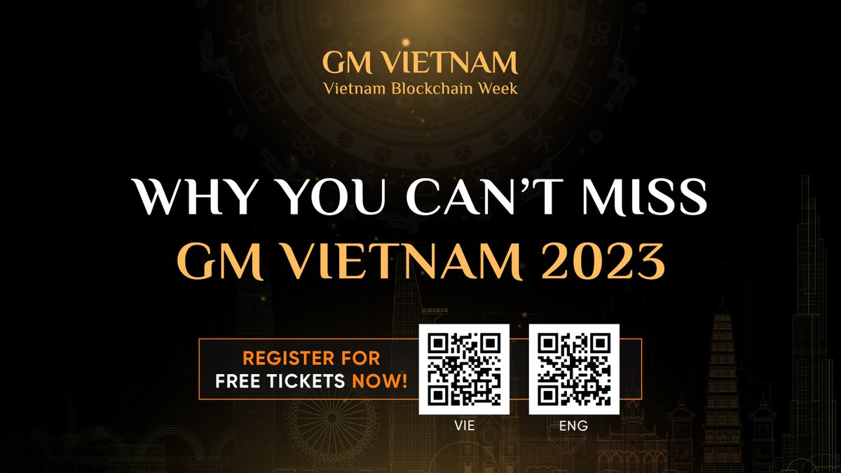 🚀 Don't miss out on the hottest event of the year! Discover the top 10 reasons why you can't afford to miss #GMVN2023.

Get ready for an immersive experience like no other! 🔥
🧵👇