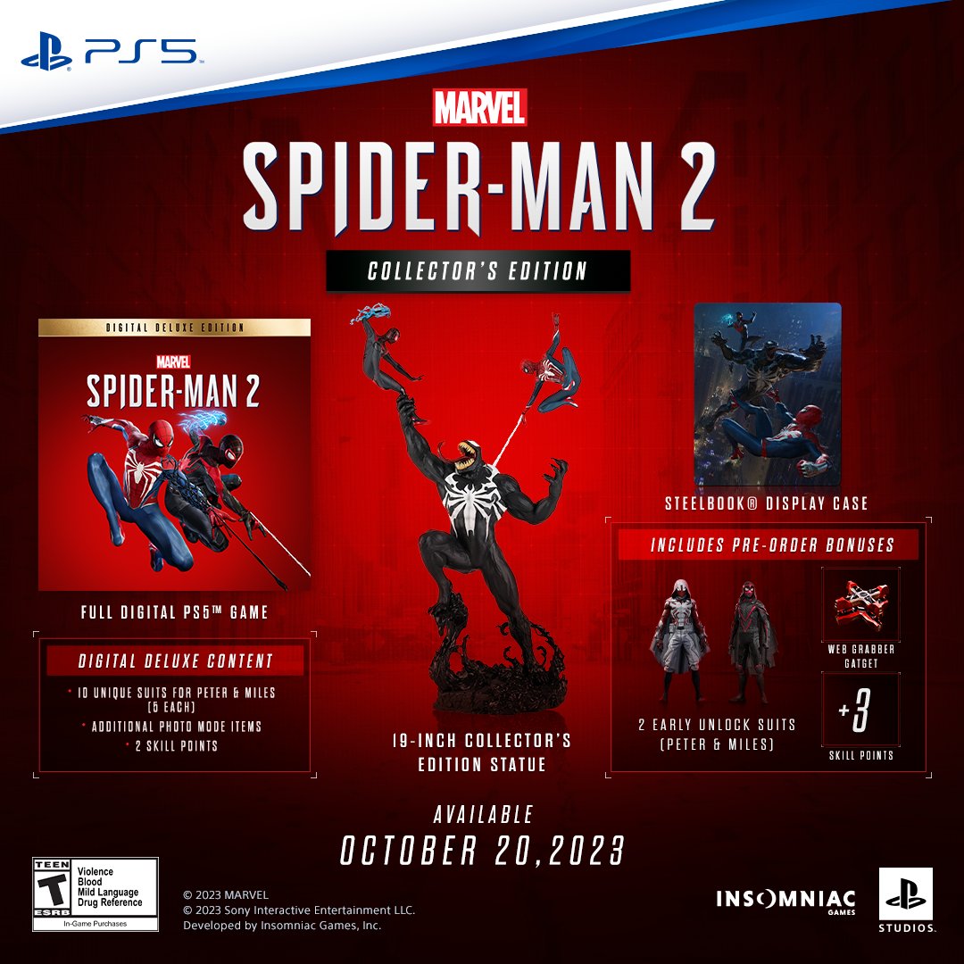 Marvel's Spider-Man 2 Collector's Edition – PS5