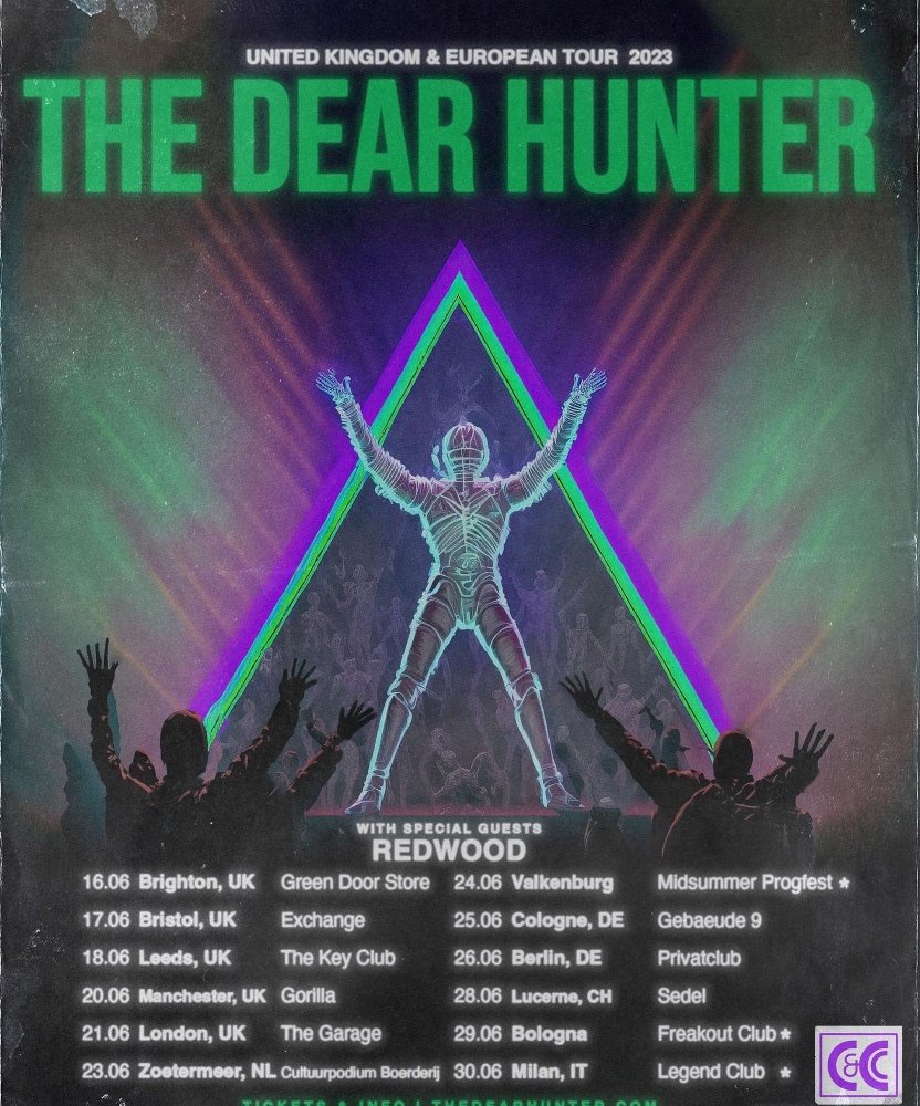 The UK/EU tour kicks off tonight in sunny Brighton! Co-Host Blue will be at the Bristol show tomorrow, so don't be afraid to say hi if you spot them! What song(s) do you hope <a href="/therealTDH/">The Dear Hunter</a> play? #thedearhunter #allthingstdh
