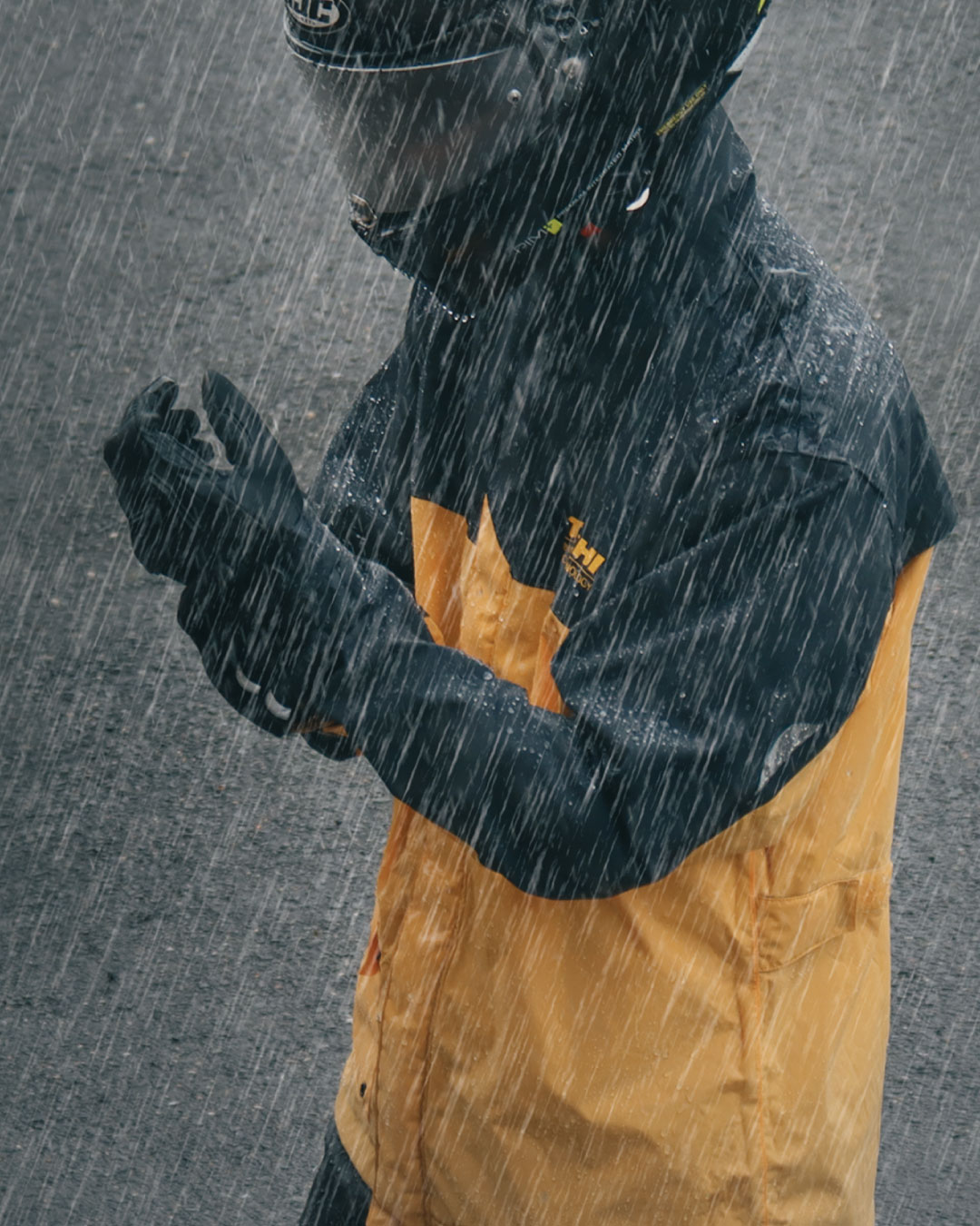 RS TAICHI on Twitter "【TAICHI Riding Gear】 Rain condition is in my