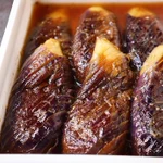 ナスの超簡単レシピ。揚げずに少量の油で作るとろとろの煮浸し。